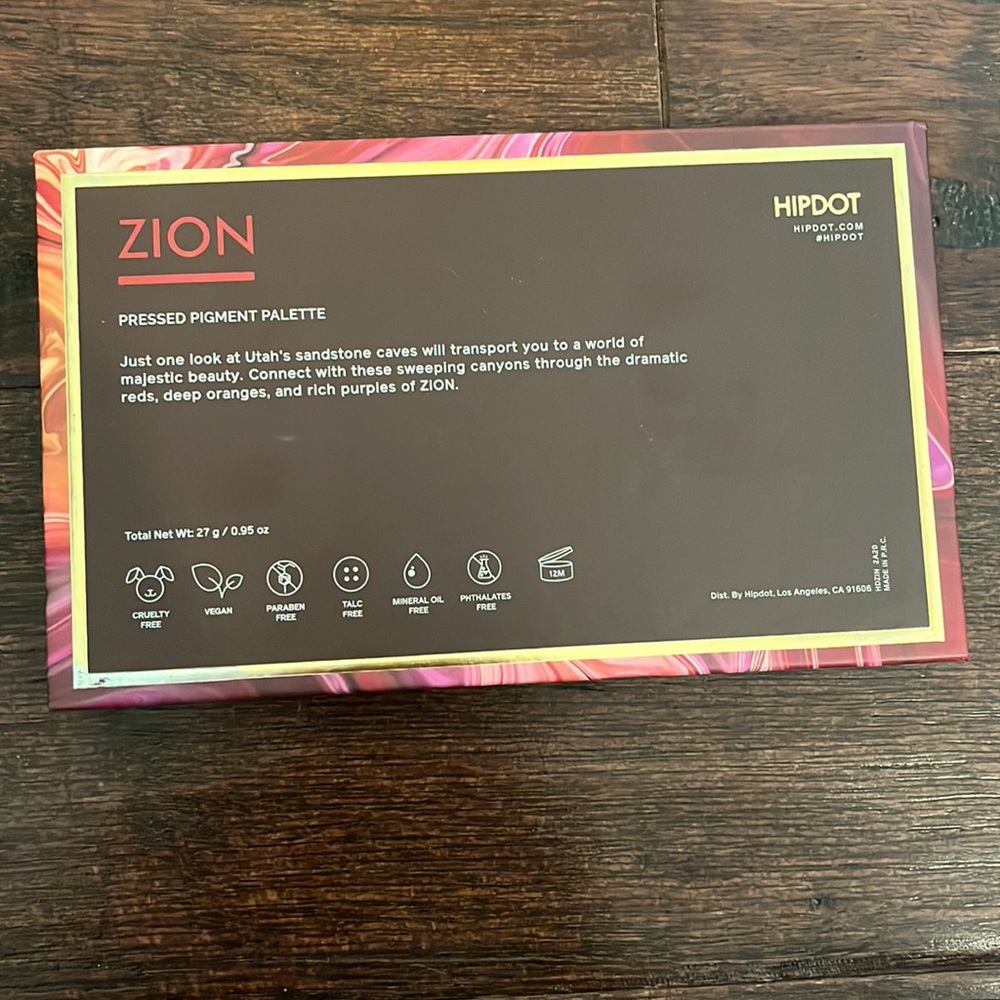 Hipdot’s Zion Pressed Pigment Eye Shadow Palette - Picture 8 of 9